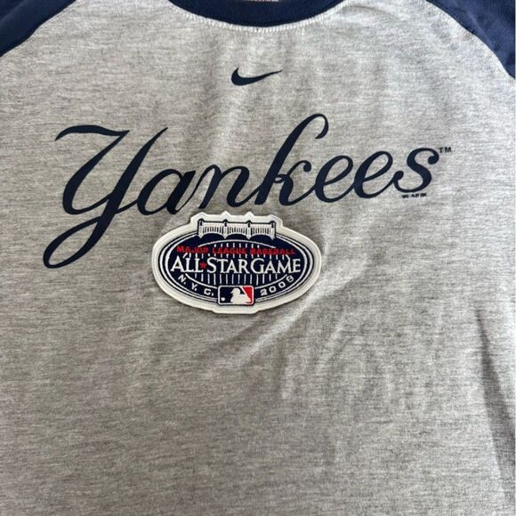 Nike 2008 MLB All Star Game at old Yankees stadium baseball tshirt - Picture 2 of 4